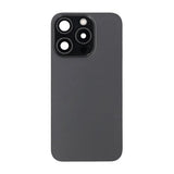 iPhone 15 Pro Bagside Glas Komplet OEM - Sort