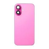 iPhone 16 Bagside Glas med smådele - Rosa