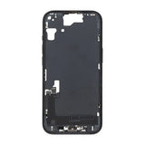 Mellemramme med smådele til iPhone 15 - Hvid OEM