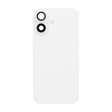 iPhone 16 Bagside Glas Komplet OEM - Hvid