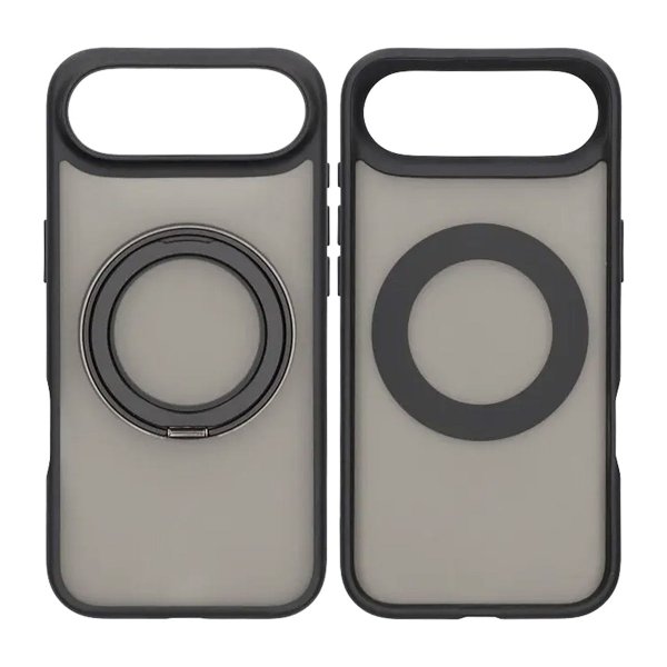 iPhone Air Cover Roterbart MagSafe Stativ Sort