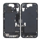 Mellemramme med smådele til iPhone 15 - Hvid OEM