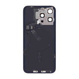 iPhone 15 Pro Max Bagside Glas Komplet OEM - Sort