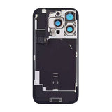 iPhone 16 Pro Bagside Glas med smådele - Sort Titanium
