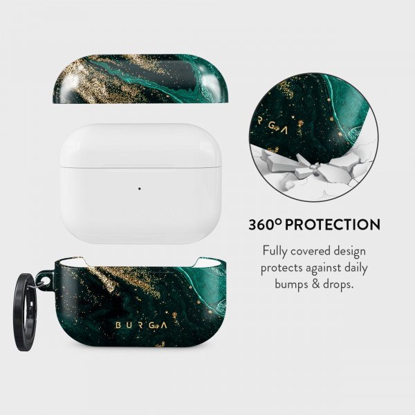 Burga AirPods Pro 2 Cover Design Emerald Pool