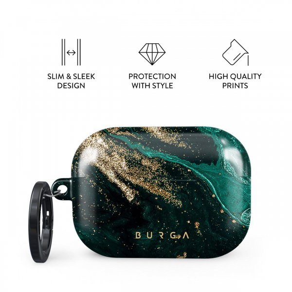 Burga AirPods Pro 2 Cover Design Emerald Pool