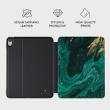 Burga iPad 10.9 (gen. 10)/iPad 11 (A16) Folio Emerald Pool