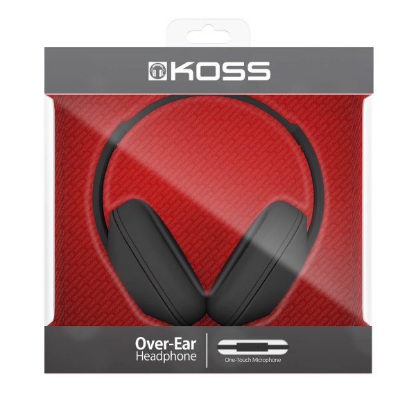 Koss Hovedtelefoner UR23i Over Ear One Touch Mic Sort