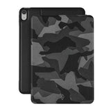 Burga iPad 10.9 (gen 10)/iPad 11 (A16) Folio Night Black Camouflage