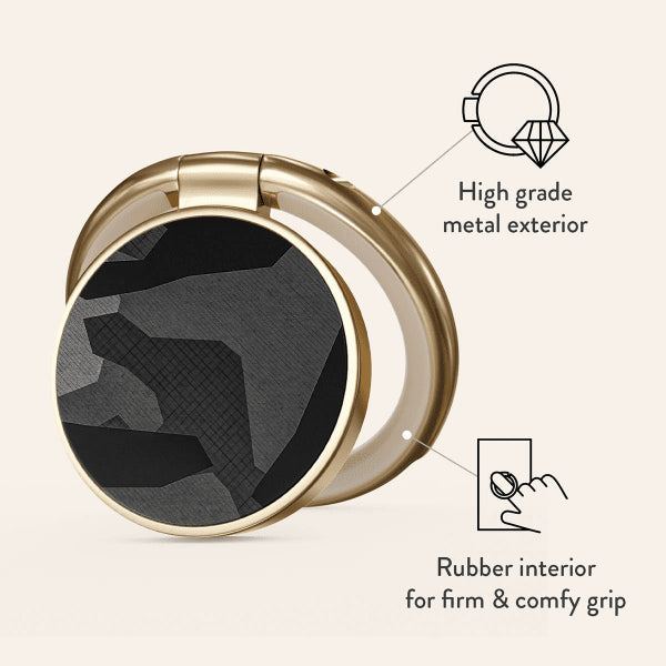 Burga Holder Mobilring Night Black Camo
