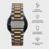 Burga Samsung Galaxy Watch 20mm Rem Metal Sølv Guld