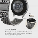 Burga Samsung Galaxy Watch 20mm Rem Metal Silver