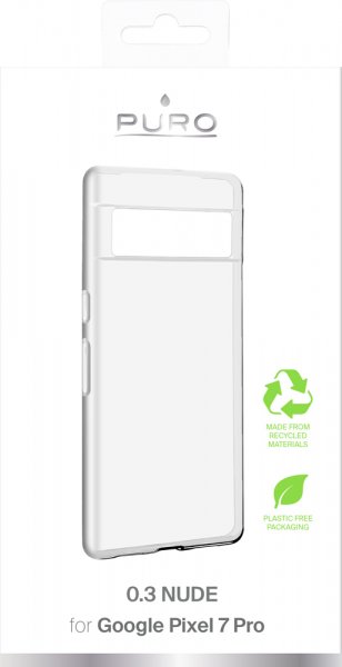 Puro Google Pixel 7 Pro Cover Nude Transparent