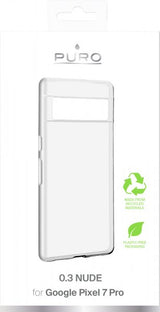 Puro Google Pixel 7 Pro Cover Nude Transparent