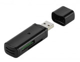 Vivanco USB 2.0 Hukommelseskortlæser Sort