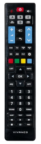 Vivanco Erstatningsfjernbetjening Philips TV