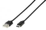 Vivanco Kabel Data Cable USB-A/USB-C 1.2m Sort