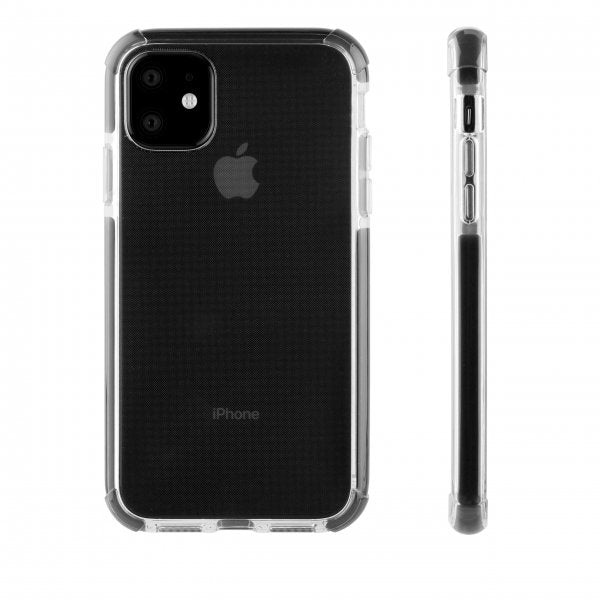 Vivanco iPhone 11 Cover Rock Solid Sort Transparent
