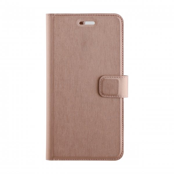 Vivanco iPhone 6/6S Plus/iPhone 7 Plus/iPhone 8 Plus Etui Classic Wallet Rosaguld