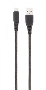 Vivanco Kabel Longlife Braided USB-A/USB-C 2.5m Sort