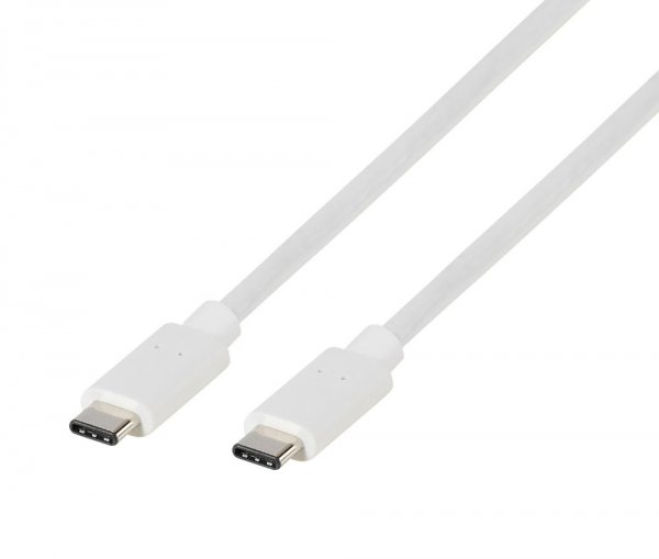 Vivanco Kabel Opladerkabel USB-C/USB-C 2.0 0.5m Hvid