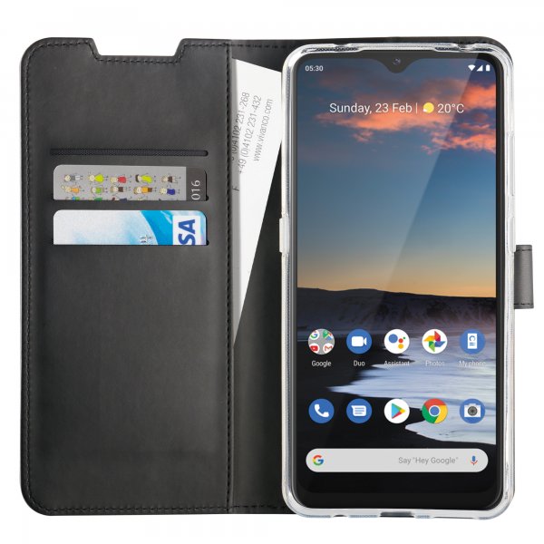 Vivanco Nokia G11/G21 Etui Classic Wallet Sort
