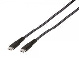 Vivanco Kabel Longlife Braided USB-C/USB-C 0.5m Sort