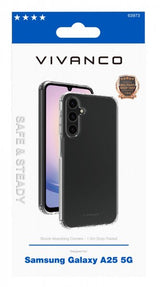 Vivanco Samsung Galaxy A25 Cover Safe & Steady Transparent
