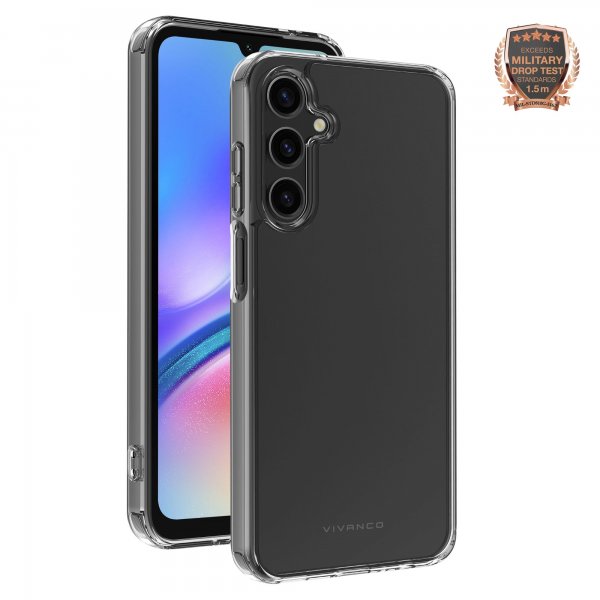 Vivanco Samsung Galaxy A05s Cover Safe & Steady Transparent