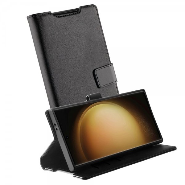 Vivanco Samsung Galaxy S24 Ultra Etui Classic Wallet Sort