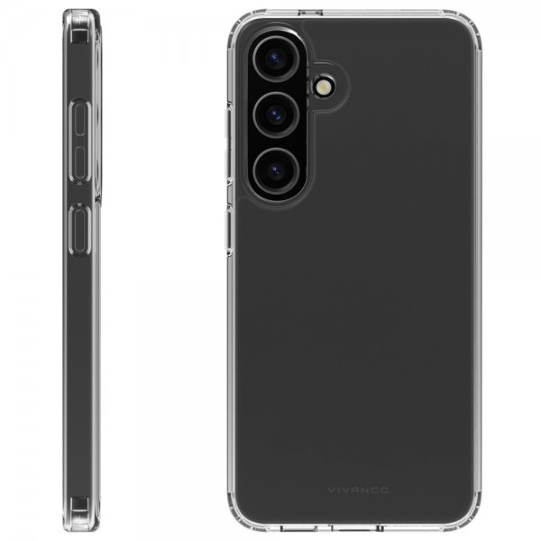 Vivanco Samsung Galaxy S24 Plus Cover Safe & Steady Transparent