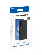 Vivanco Samsung Galaxy A35 Cover Safe & Steady Transparent