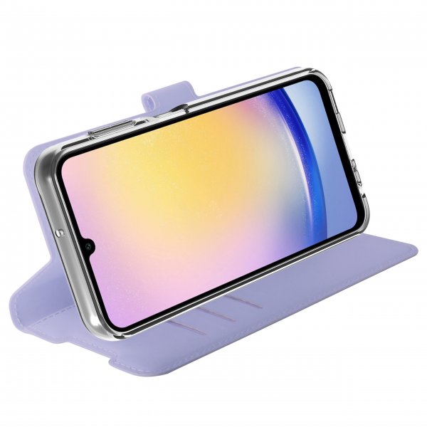 Vivanco Samsung Galaxy A35 Etui Classic Wallet Lavendel