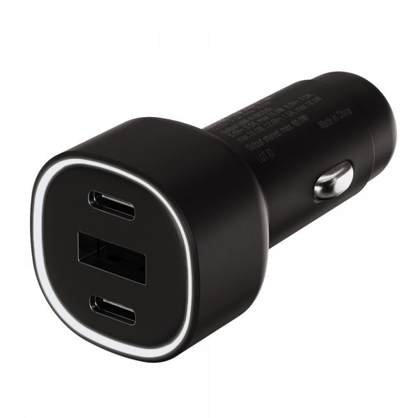 Vivanco Billader Super Fast PD 60W USB-A/USB-C Sort