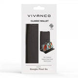 Vivanco Google Pixel 9a Cover Classic Wallet Sort
