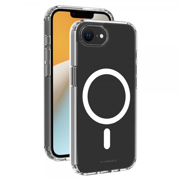 Vivanco iPhone 16./17. cover Mag Clear Transparent