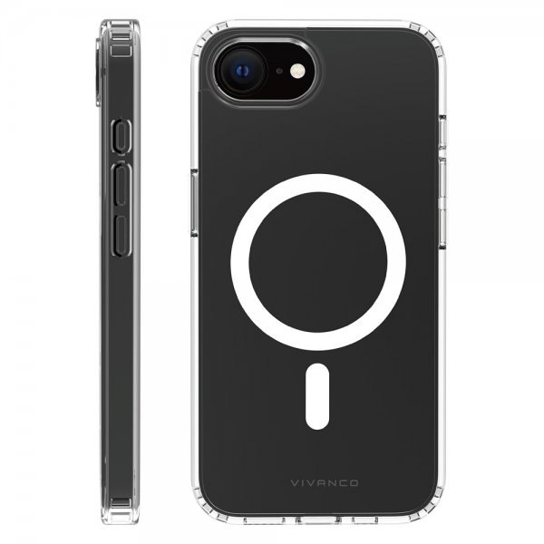 Vivanco iPhone 16./17. cover Mag Clear Transparent