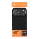 iPhone 17 Pro Max Cover Flydende Silikone Sort