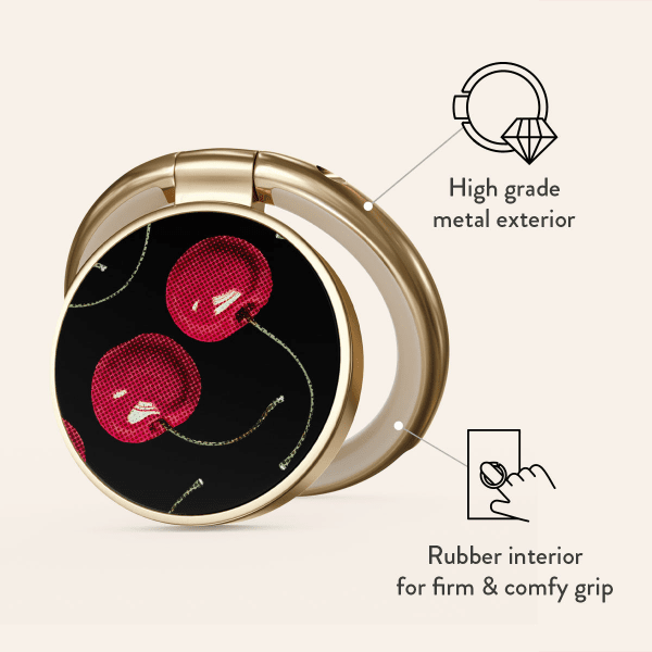 Burga Mobilringholder Guld Cherrybomb