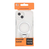 iPhone 13/iPhone 14 Cover Ringstativ MagSafe Transparent