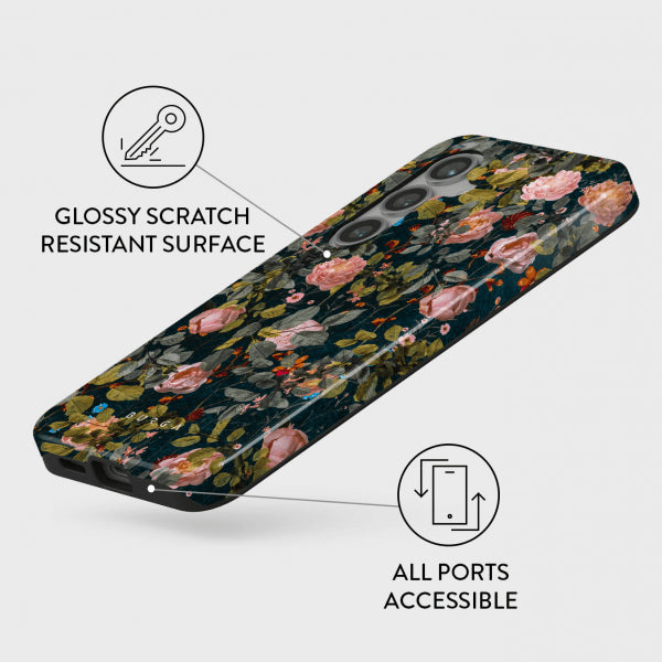 Burga Samsung Galaxy S24 FE Cover Tough Bloomy Garden