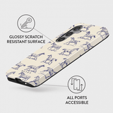 Burga Samsung Galaxy S24 FE Cover Tough Derby Race