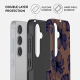 Burga Samsung Galaxy S24 Cover Tough Velvet Night