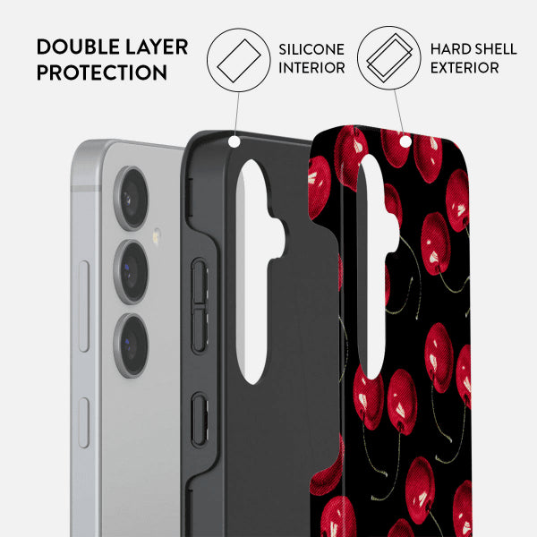 Burga Samsung Galaxy S24 Cover Tough Cherrybomb