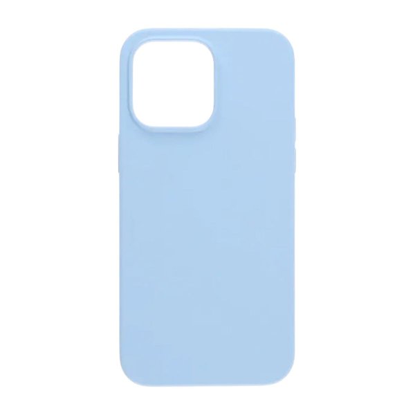Rvelon iPhone 14 Pro Max Cover Silikone MagSafe Lyseblå