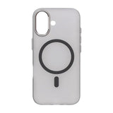 iPhone 17 Cover Kameraramme MagSafe Transparent Sort