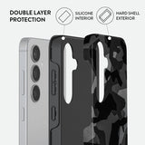 Burga Samsung Galaxy S24 FE Cover Tough Night Black Camo