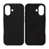 iPhone 17 Cover Flydende Silikone Sort