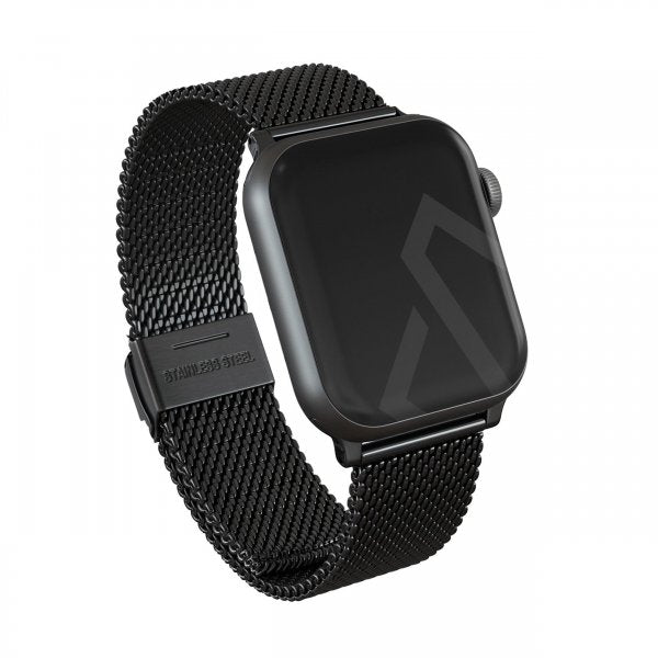 Burga Apple Watch 38/40/41/42mm Armbånd Mesh Elegance Sort