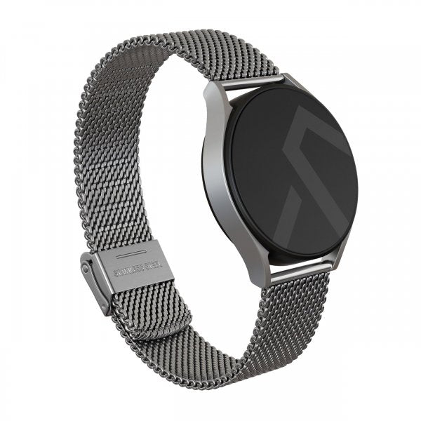 Burga Samsung Galaxy Watch 22mm Rem Mesh Elegance Sølv